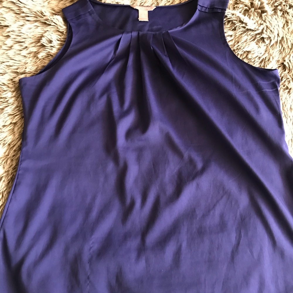 Blue/violet Banana Republic tank top